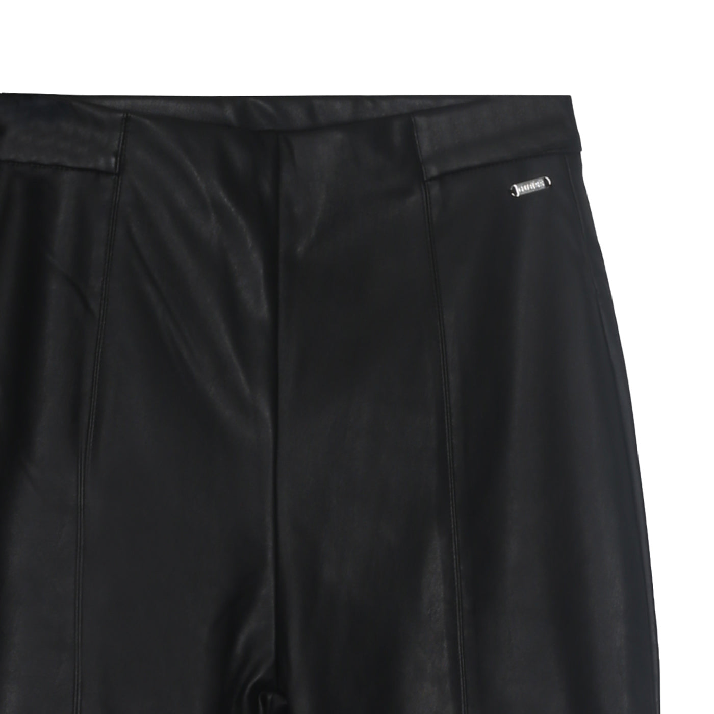 Guess Black Eco Leather Trousers