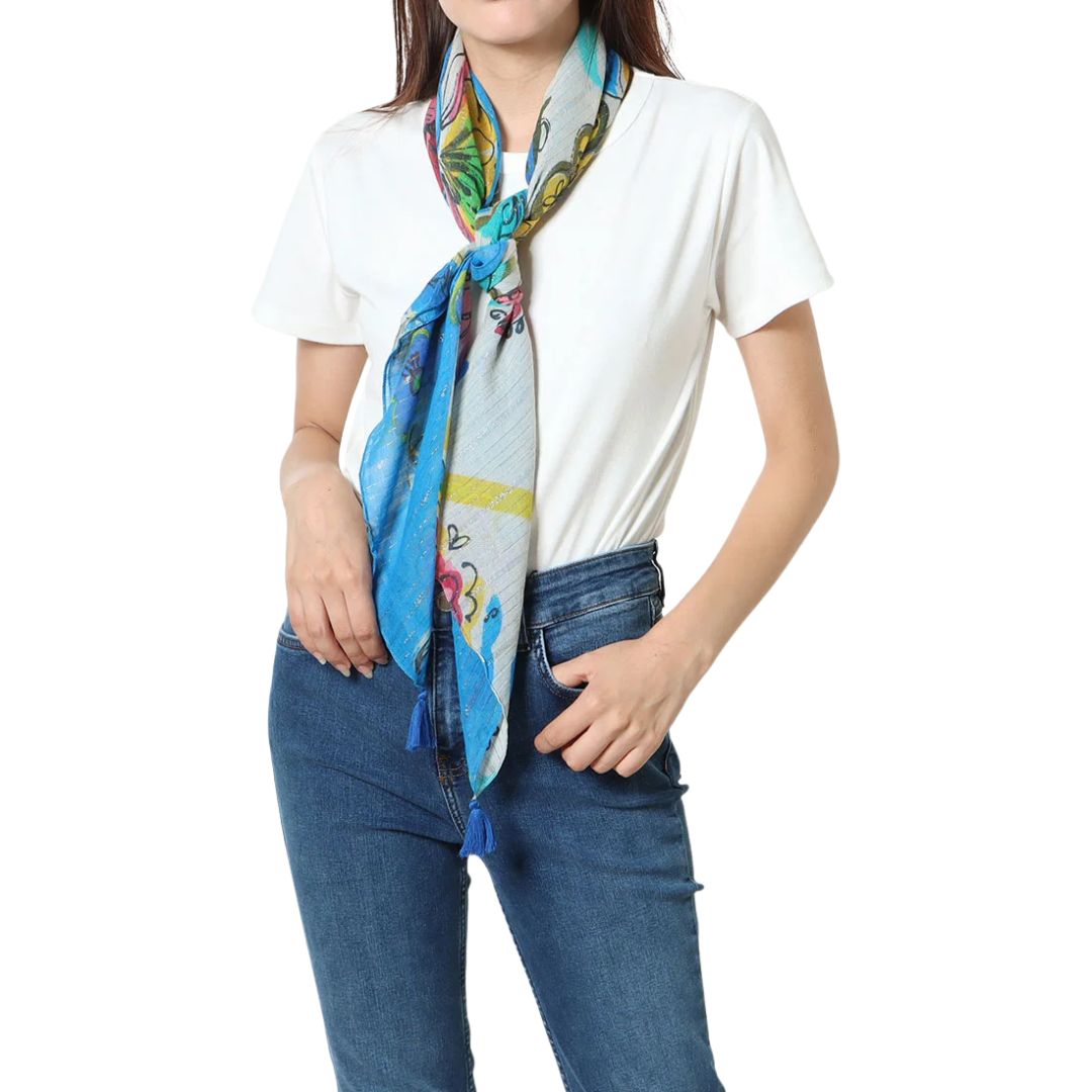 Desigual Blue Scarf