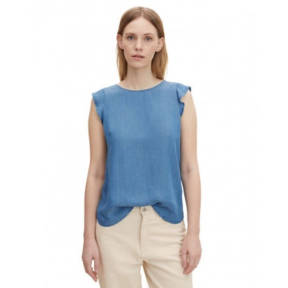 Tom Tailor Ruffle Sleeve Blouse